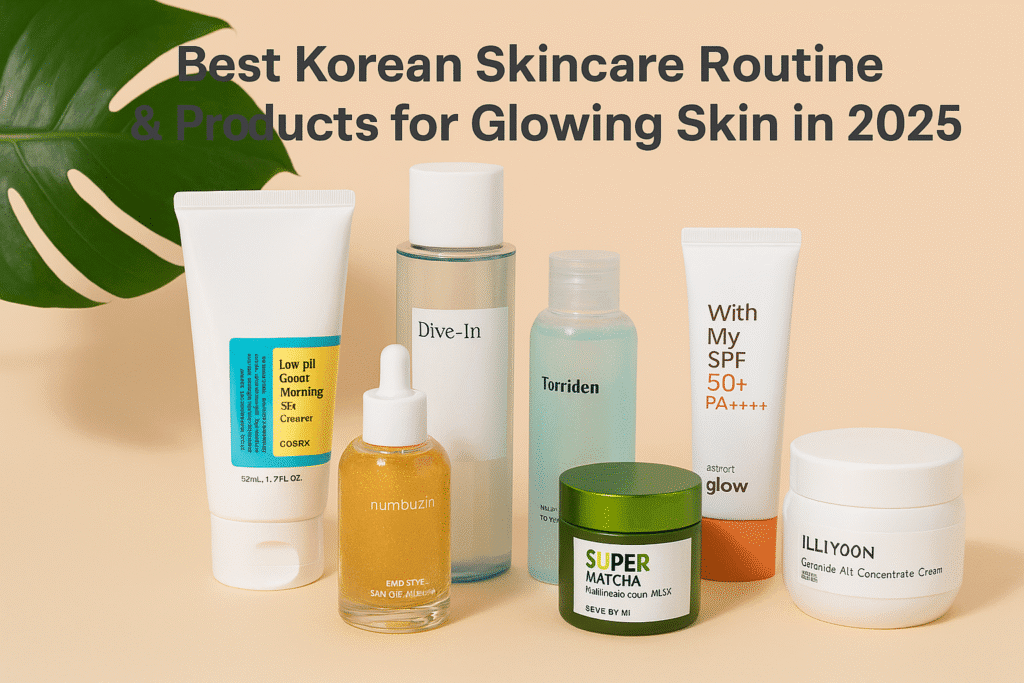 Best Korean Skincare Routine & Products for Glowing Skin in 2025