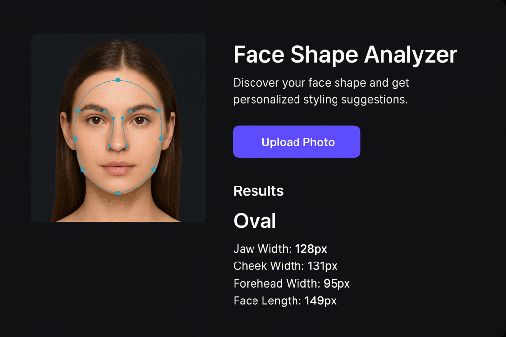 Face Shape Analyzer Tool