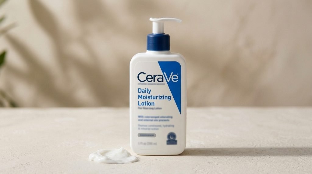 CeraVe Daily Moisturizing Lotion for everyday skin hydration.