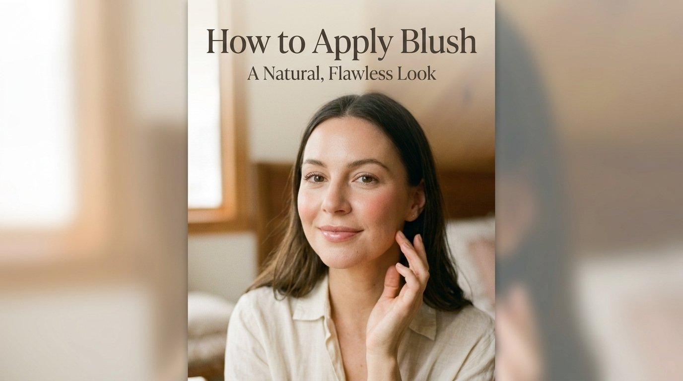 How to Apply Blush for a Natural