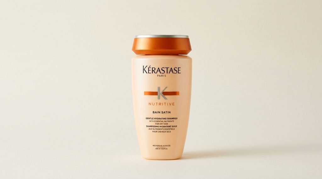 Kérastase Nutritive Bain Satin Shampoo for dry hair.