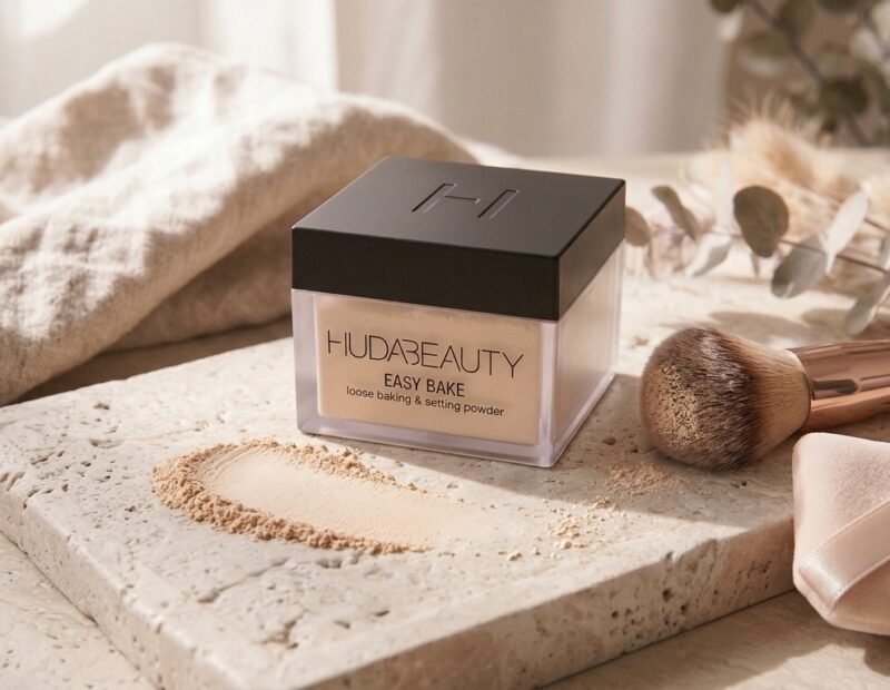 Huda Beauty Easy Bake Powder Review