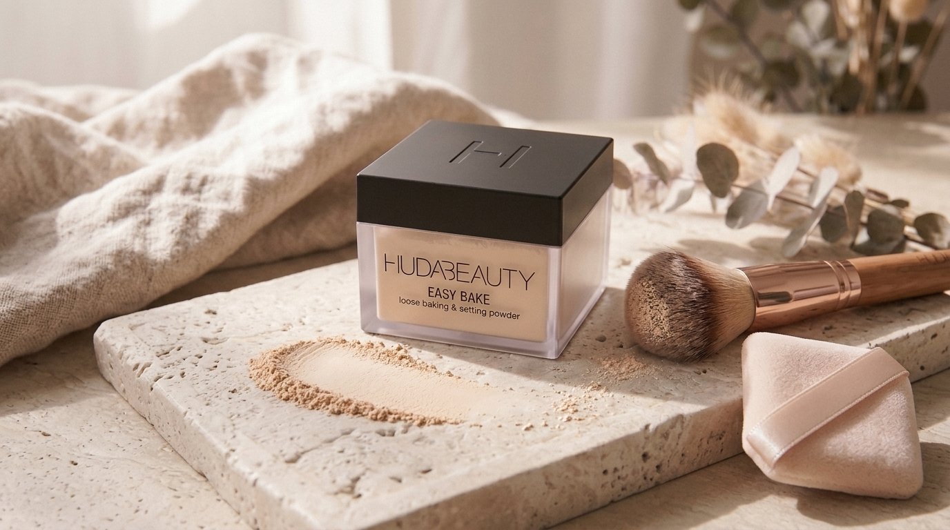 Huda Beauty Easy Bake Powder Review