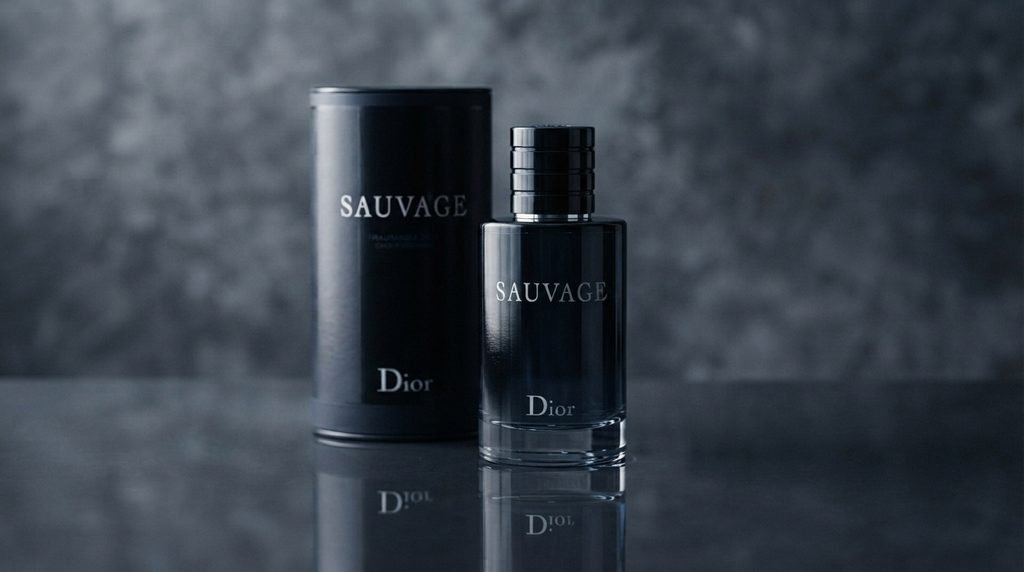 ior Sauvage Perfume Bottle and Luxury Packaging
