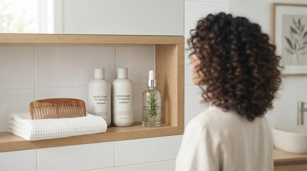 Simple Rosemary Hair Care Routine